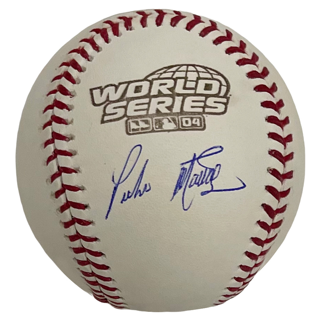 Pedro Martinez Autograph Baseball 2004 World Series