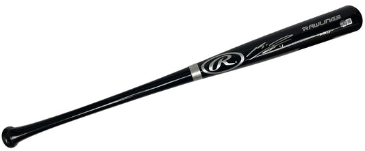 Rafael Devers Autograph Bat