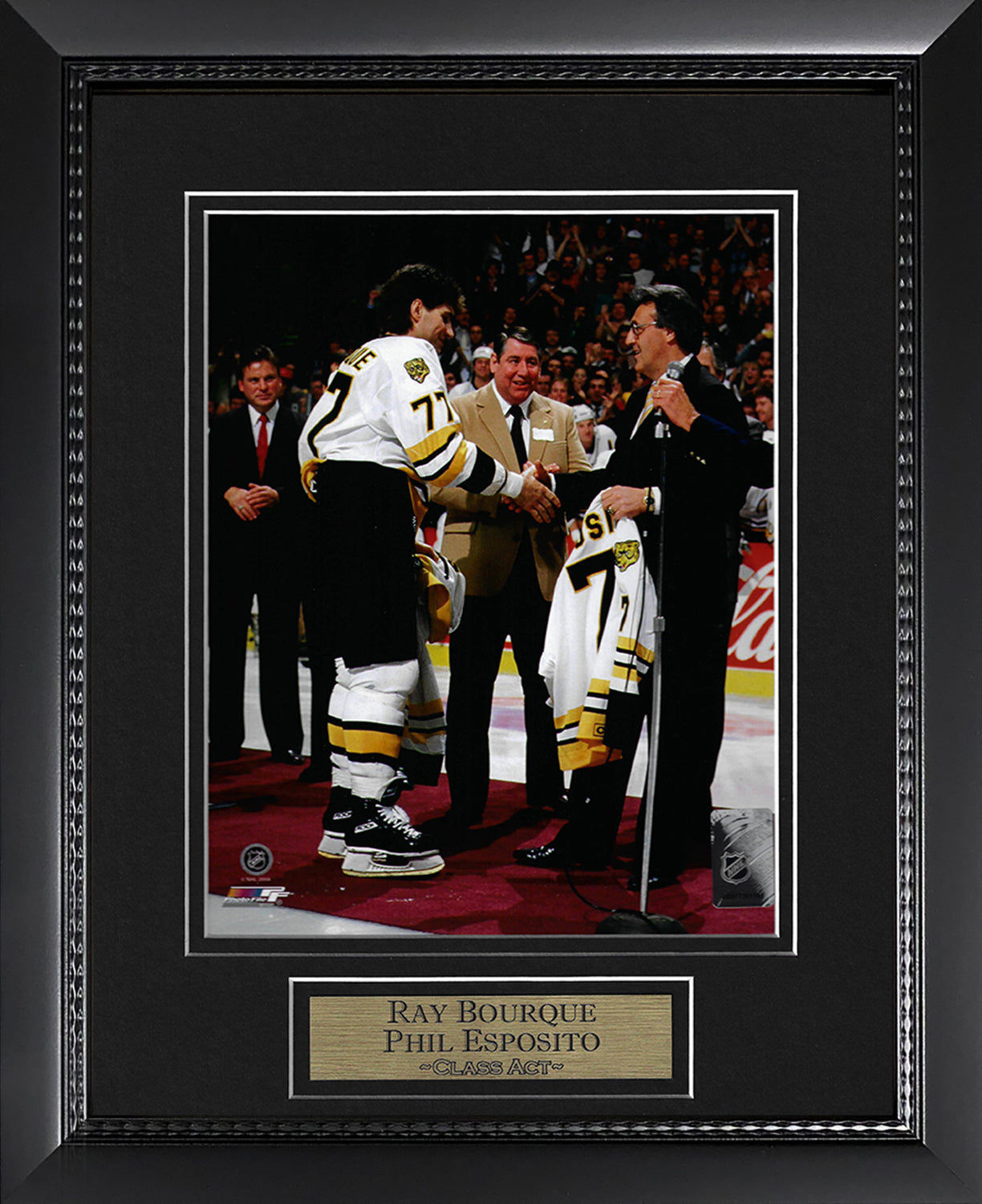 Ray Bourque Phil Esposito Photo Class Act 11x14