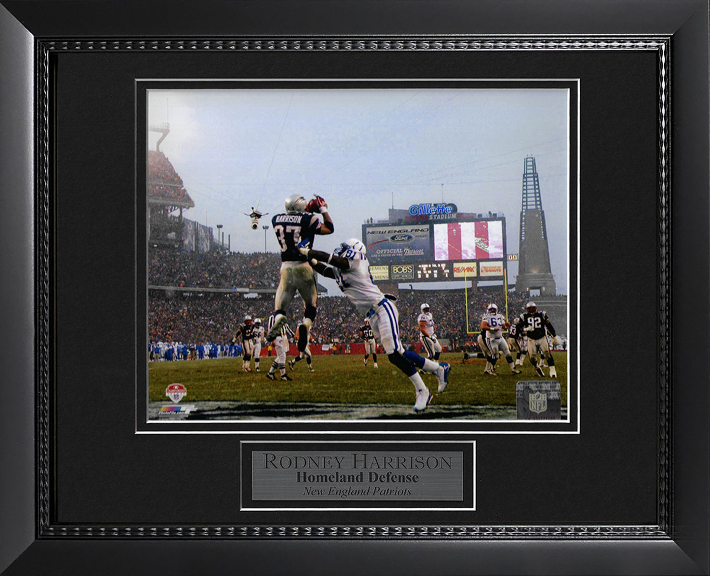 Rodney Harrison Photo Interception 11x14
