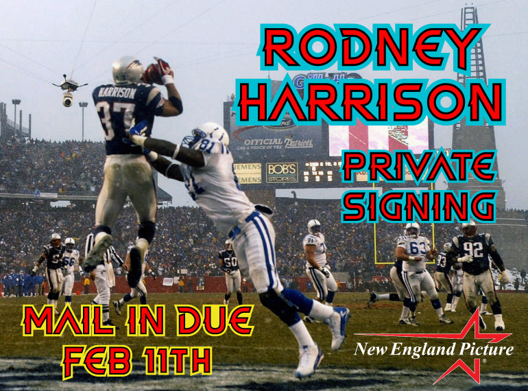 Rodney Harrison Private Signing