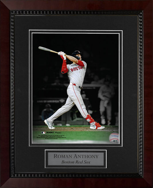 Roman Anthony Photo At Bat Spotlight 11x14