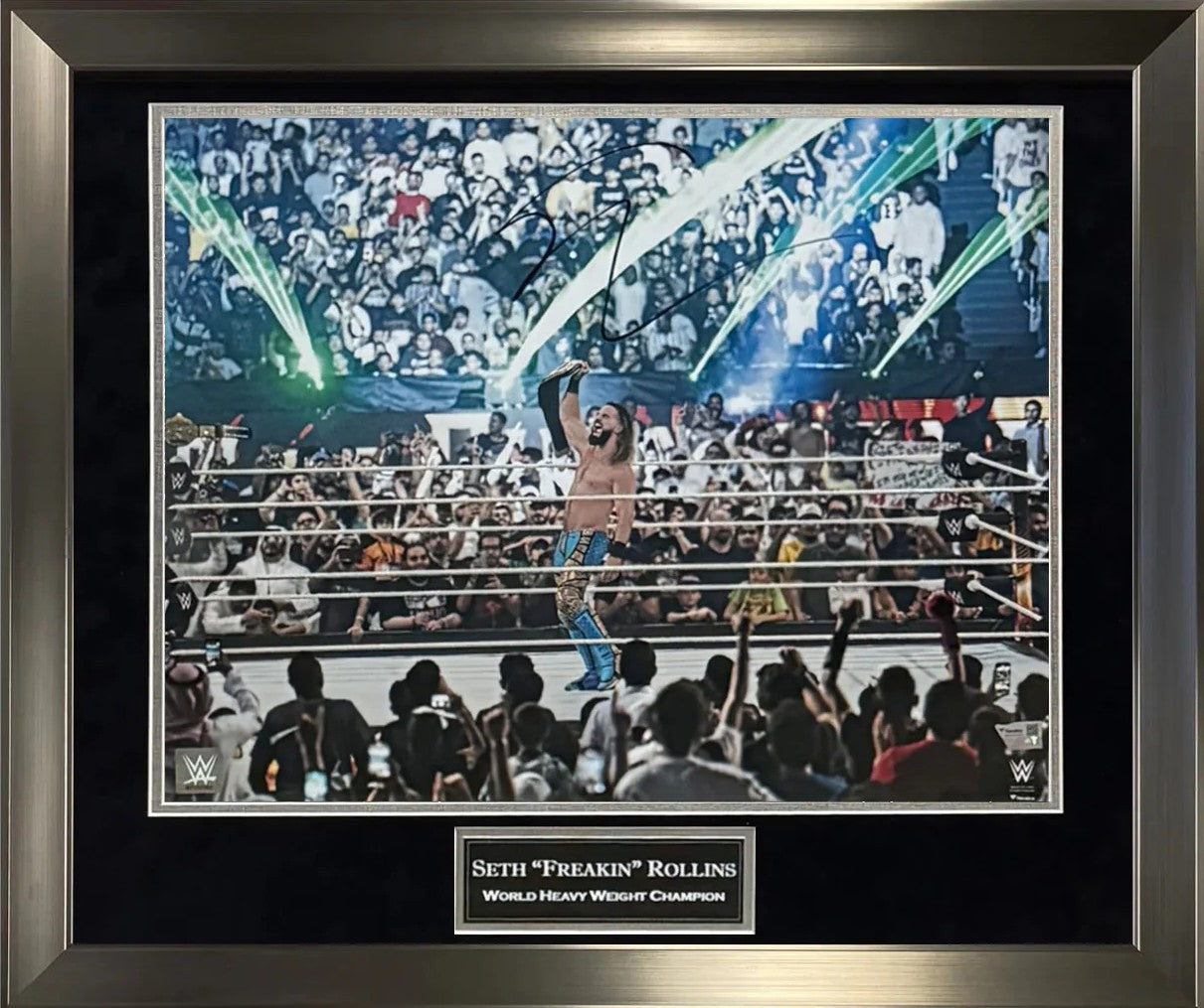 Seth "Freakin" Rollins Autograph Photo 23x27