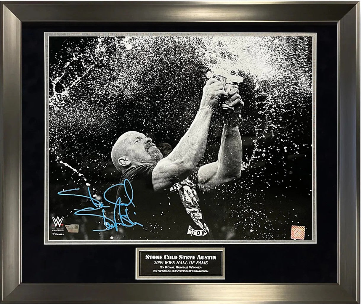 Stone Cold Steve Austin Autograph Photo 23x27