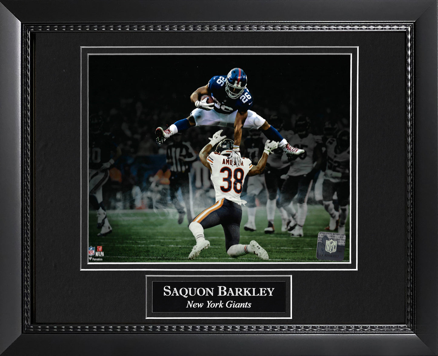 Saquon Barkley Photo Leapfrog 11x14