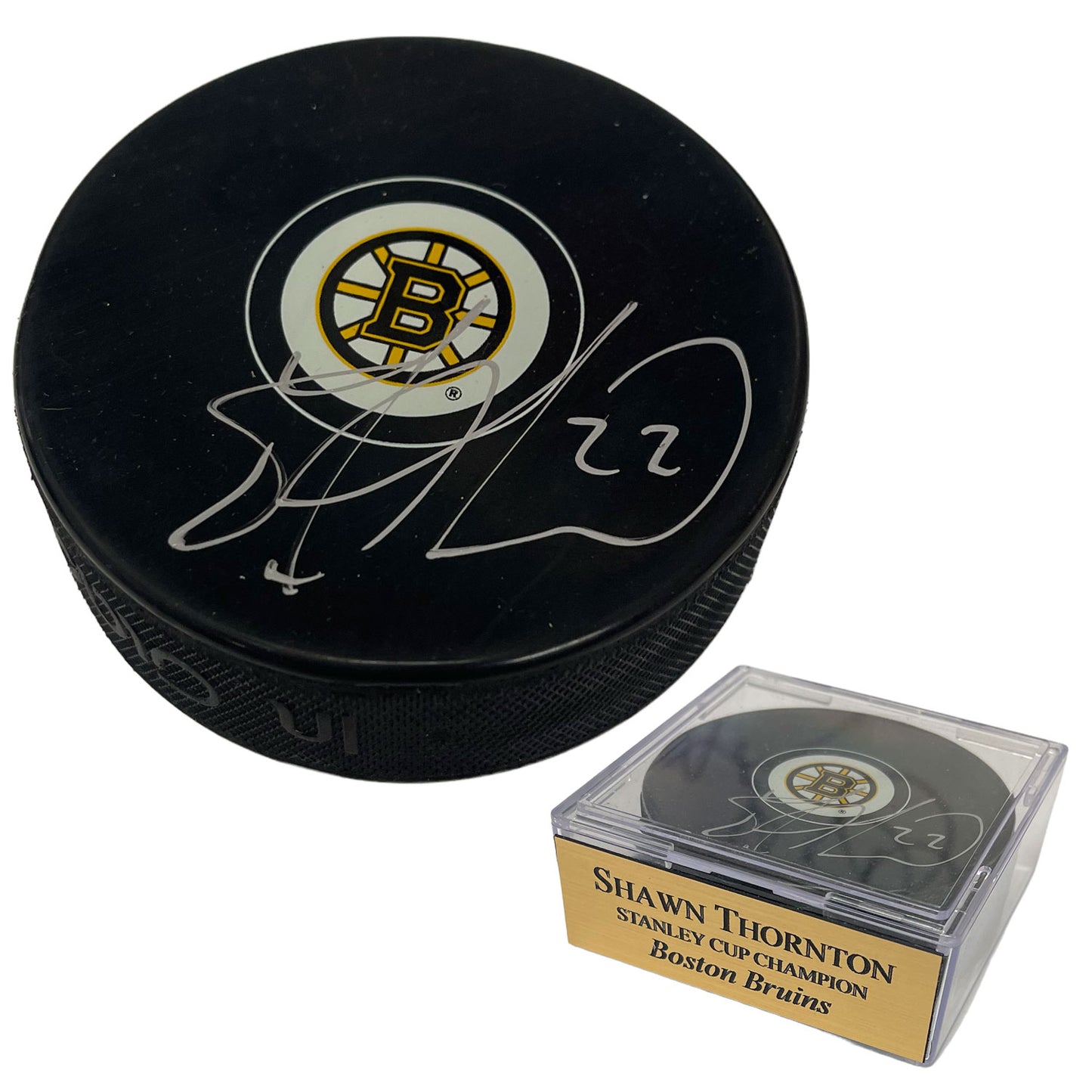 Shawn Thornton Autograph Puck