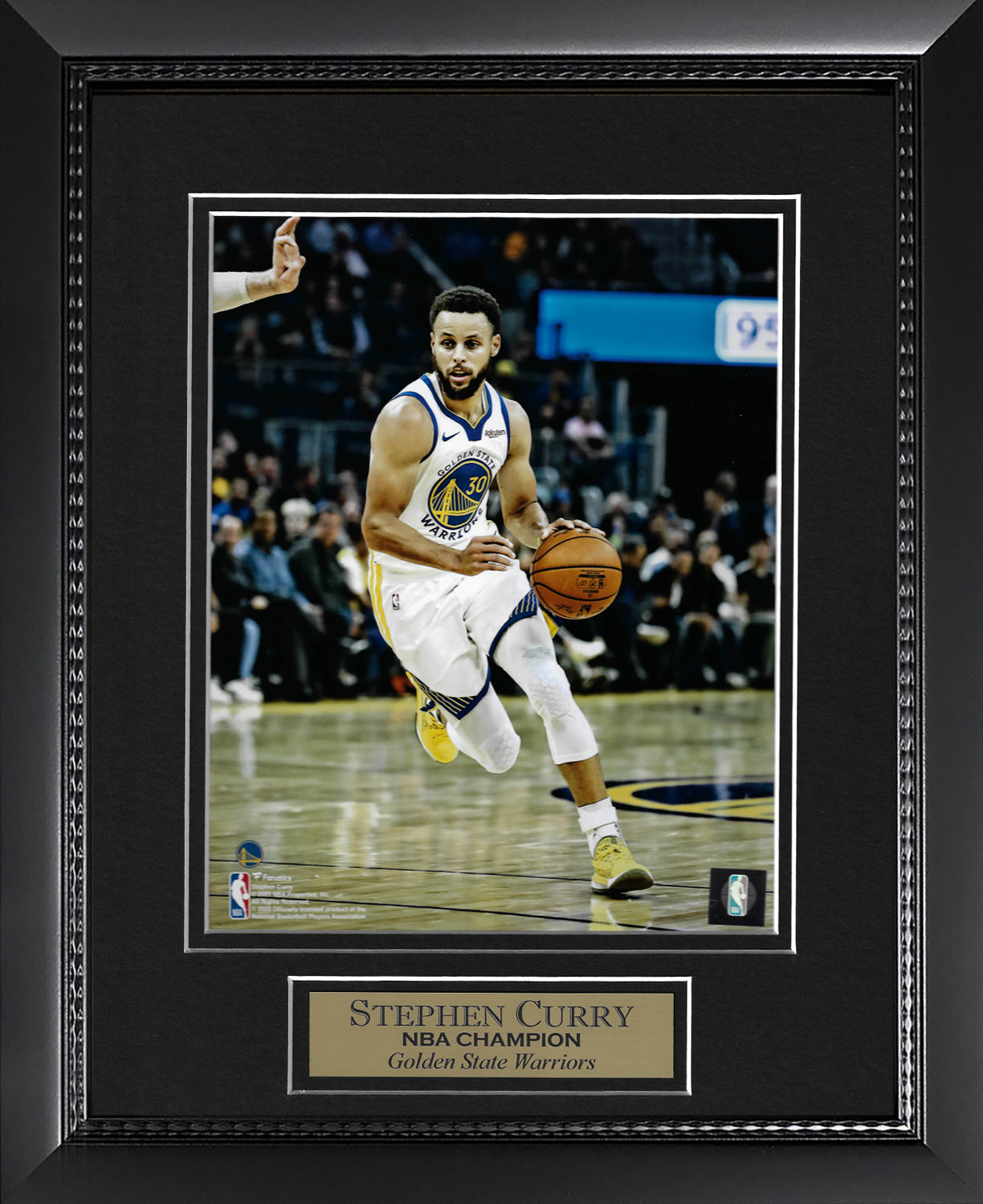 Stephen Curry Photo Dribble 11x14