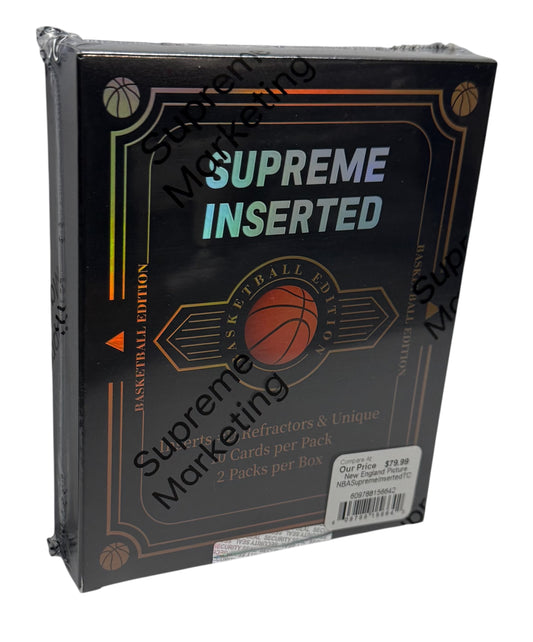Supreme Inserted Basketball Edition Trading Cards by Supreme Marketing. Security Sealed