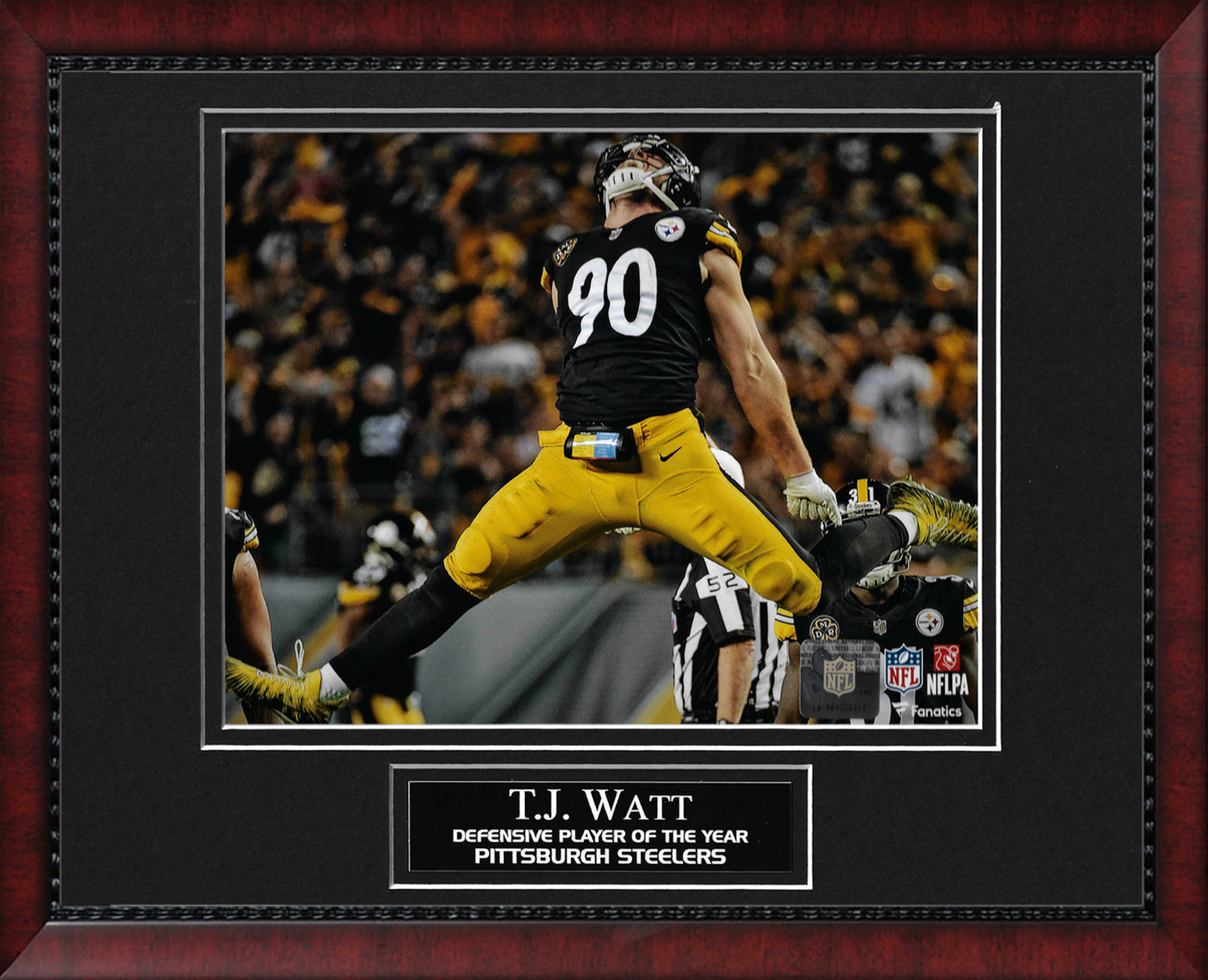 T.J. Watt Photograph Celebrate 11x14
