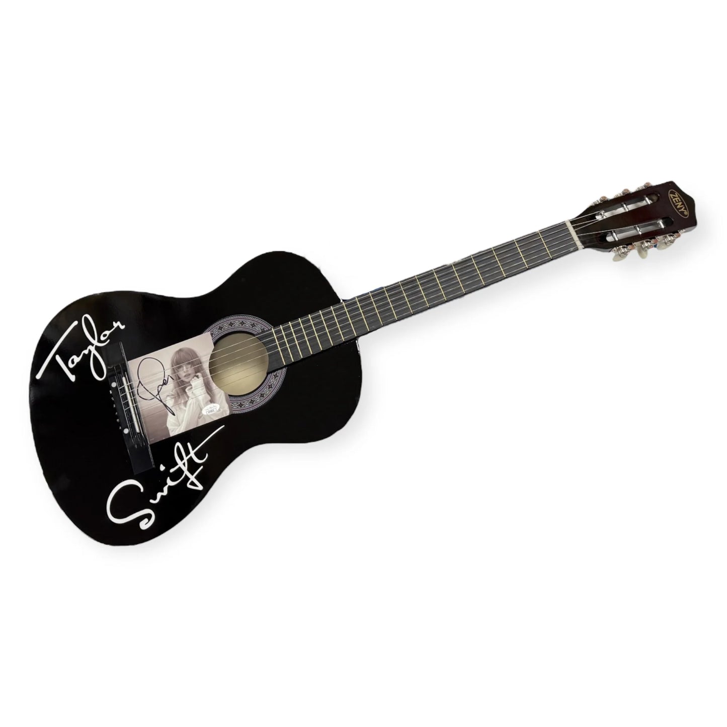 Taylor Swift Autograph Black Guitar JSA Authentication