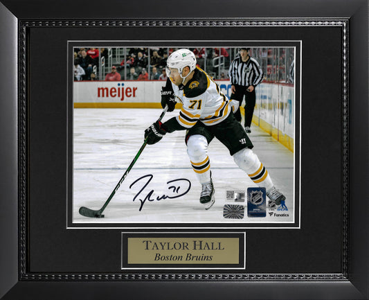 Taylor Hall Autograph Photo Pass 11x14