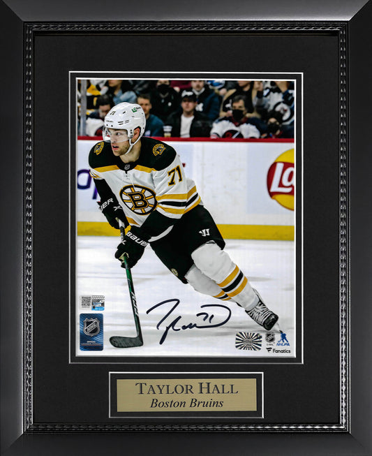 Taylor Hall Autograph Photo Turn 11x14