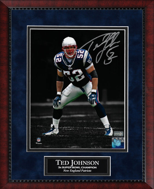 Ted Johnson Autograph Photo Spotlight 11x14