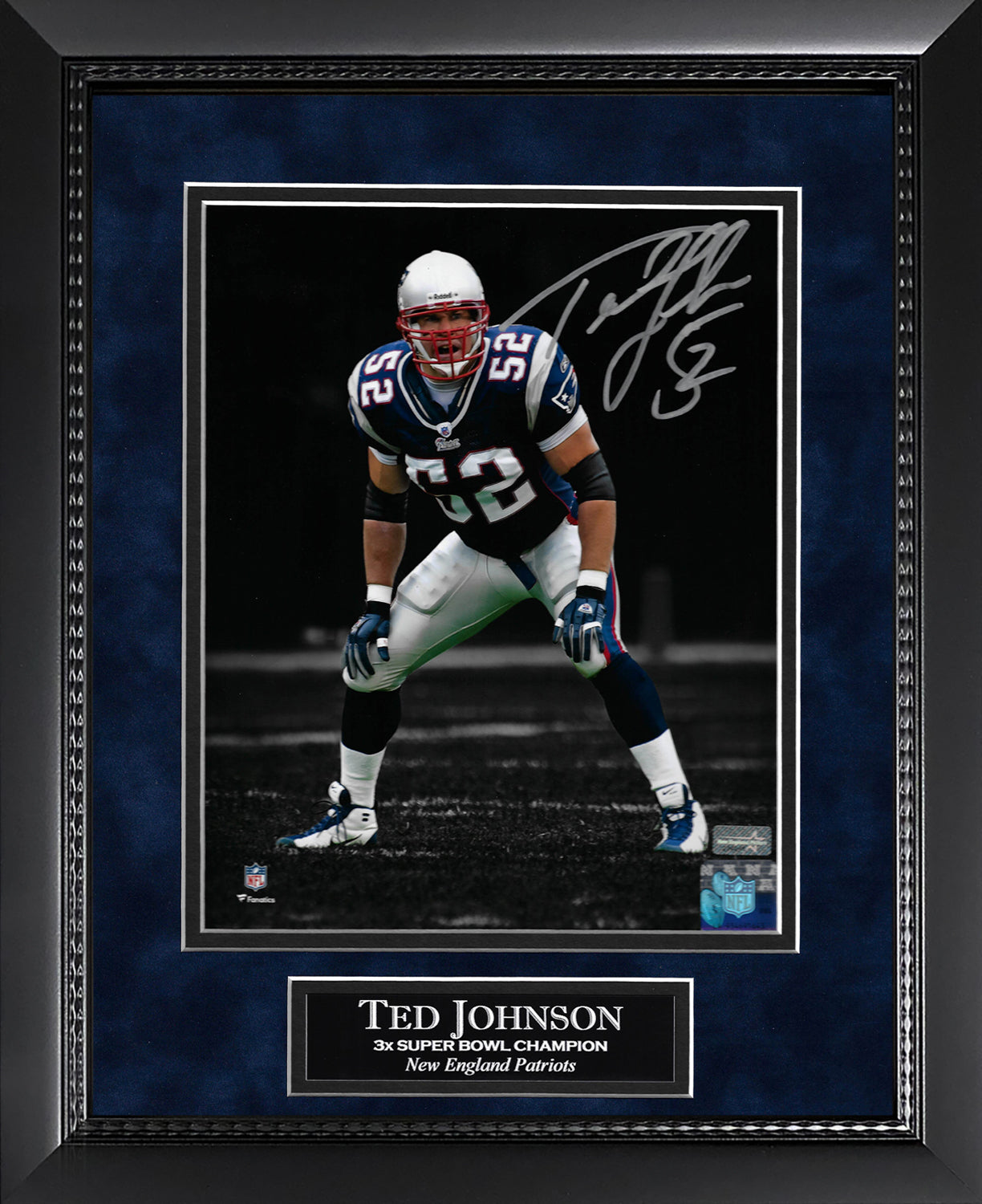 Ted Johnson Autograph Photo Spotlight 11x14