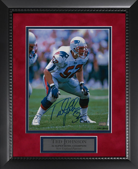 Ted Johnson Autograph Photo 11x14