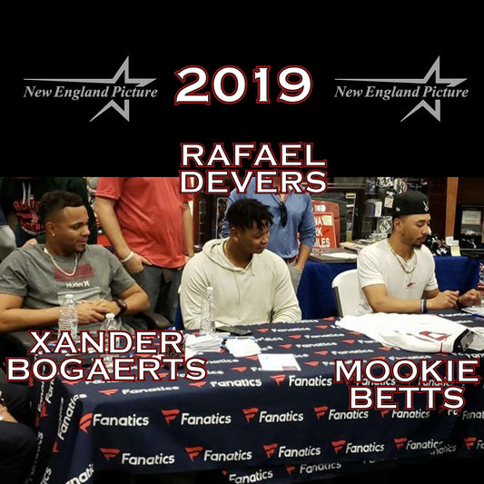 Xander Bogaerts, Rafael Devers & Mookie Betts Signing
