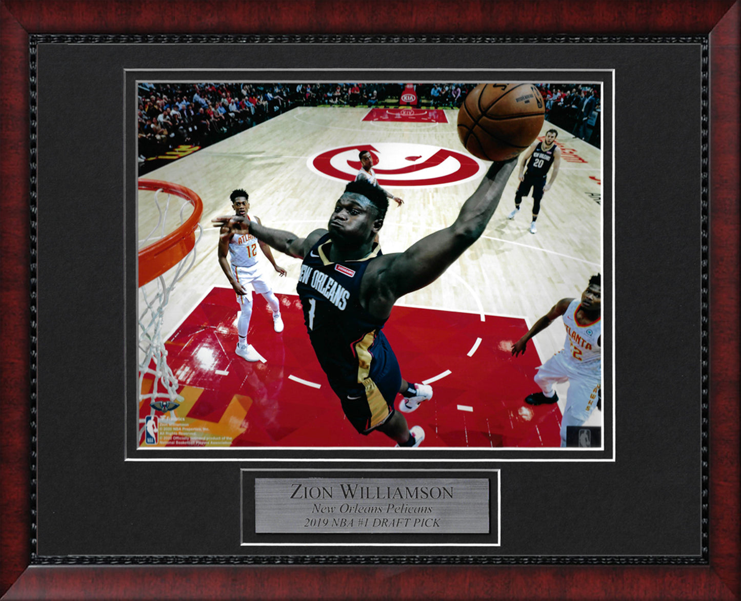 Zion Williamson Photo Dunk Vs Atlanta 11x14