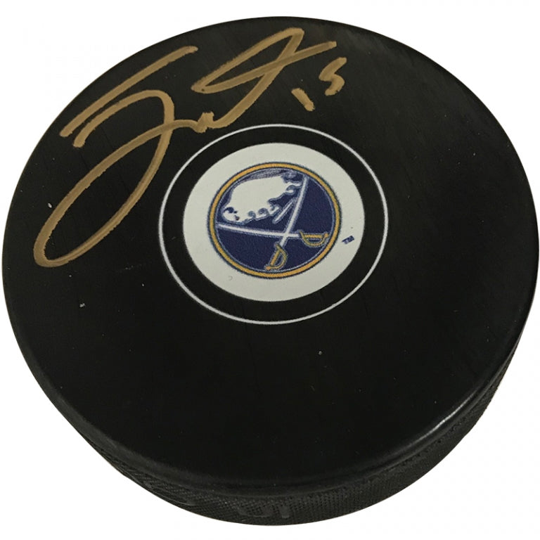Jack Eichel Autograph Puck Buffalo Sabres