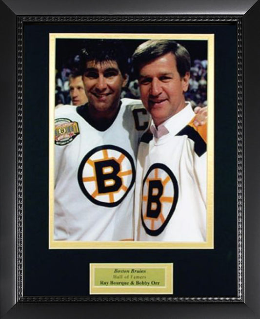 Ray Bourque Bobby Orr Photo 11x14