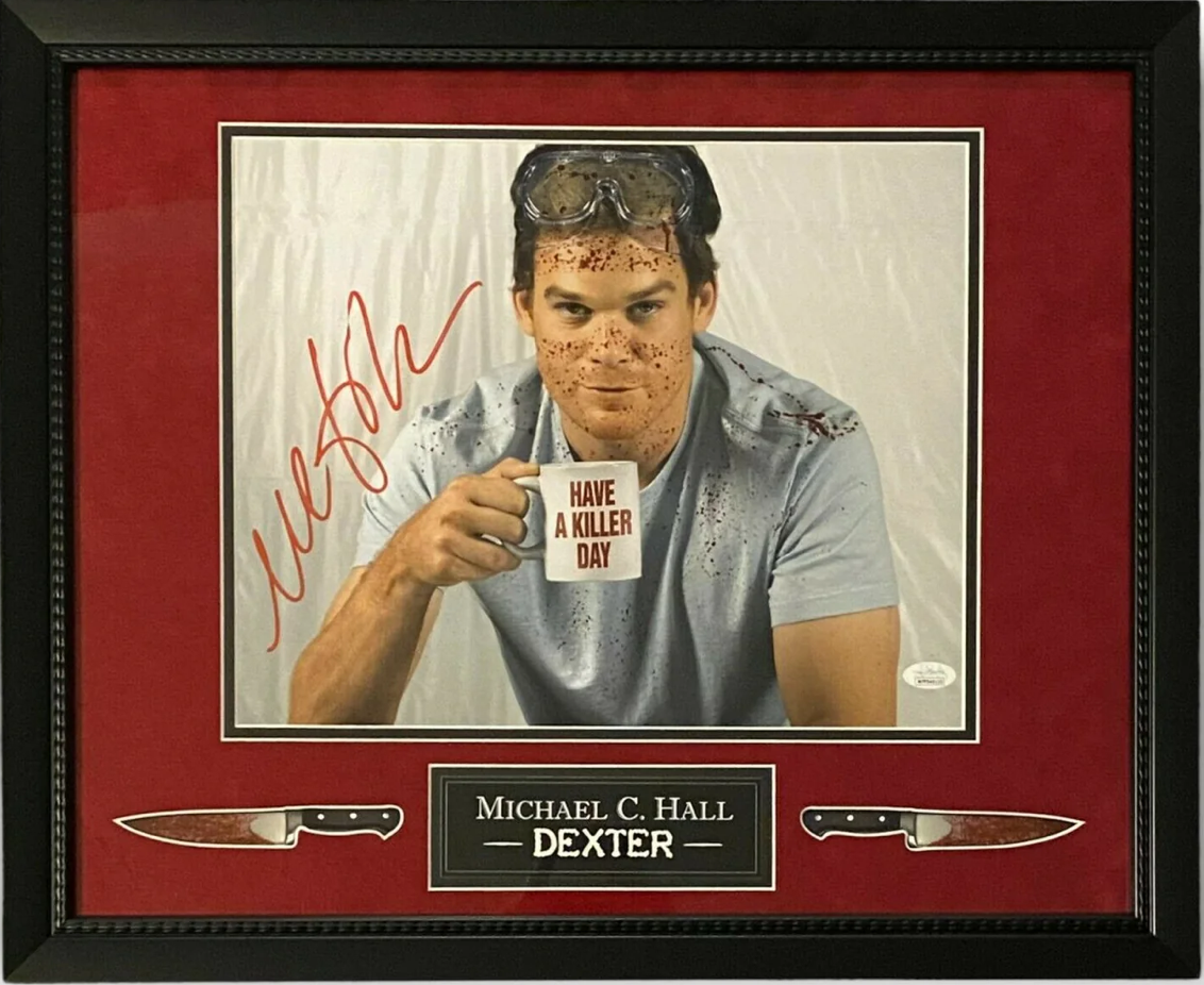 Michael C. Hall Autograph Photo Dexter Have A Killer Day 23x27