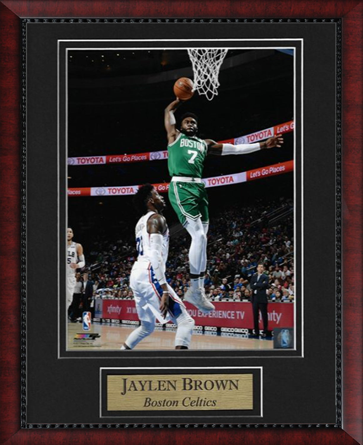 Jaylen Brown Photo In Air Vertical 11x14