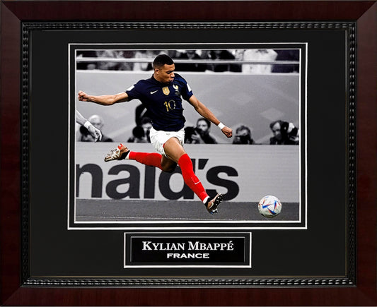 Kylian Mbappe Photograph - France National Team - Framed 13x16