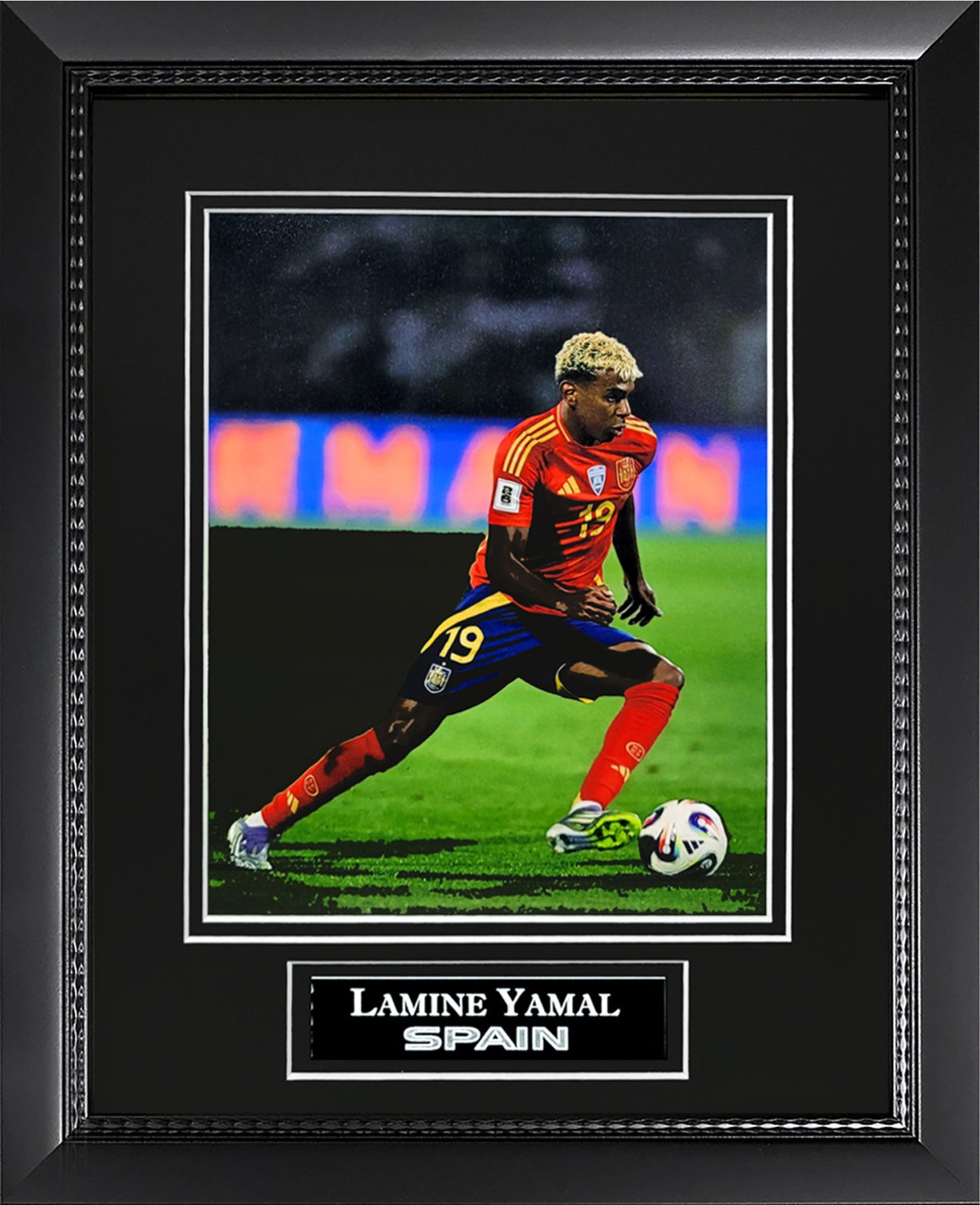 Lamine Yamal Photograph - Spain National Team - Framed 13x16
