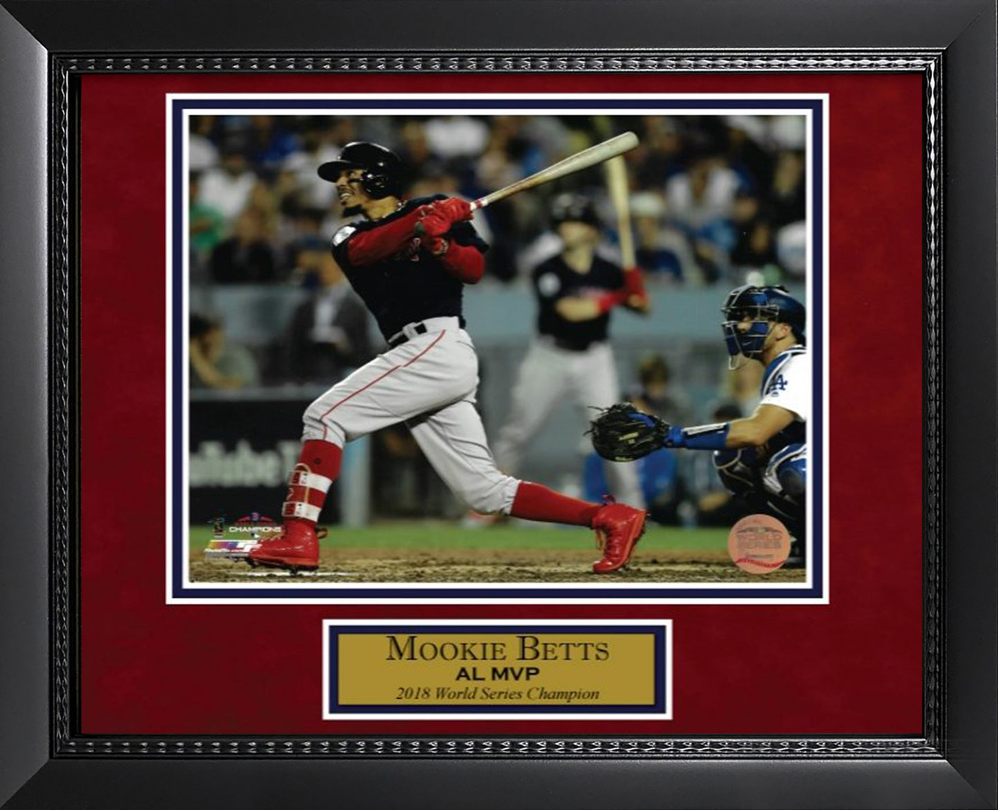 Mookie Betts Photo World Series 2018 Swing 11x14