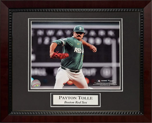 Payton Tolle Photograph - City Connect Uniform - Boston Red Sox - Framed 13x16