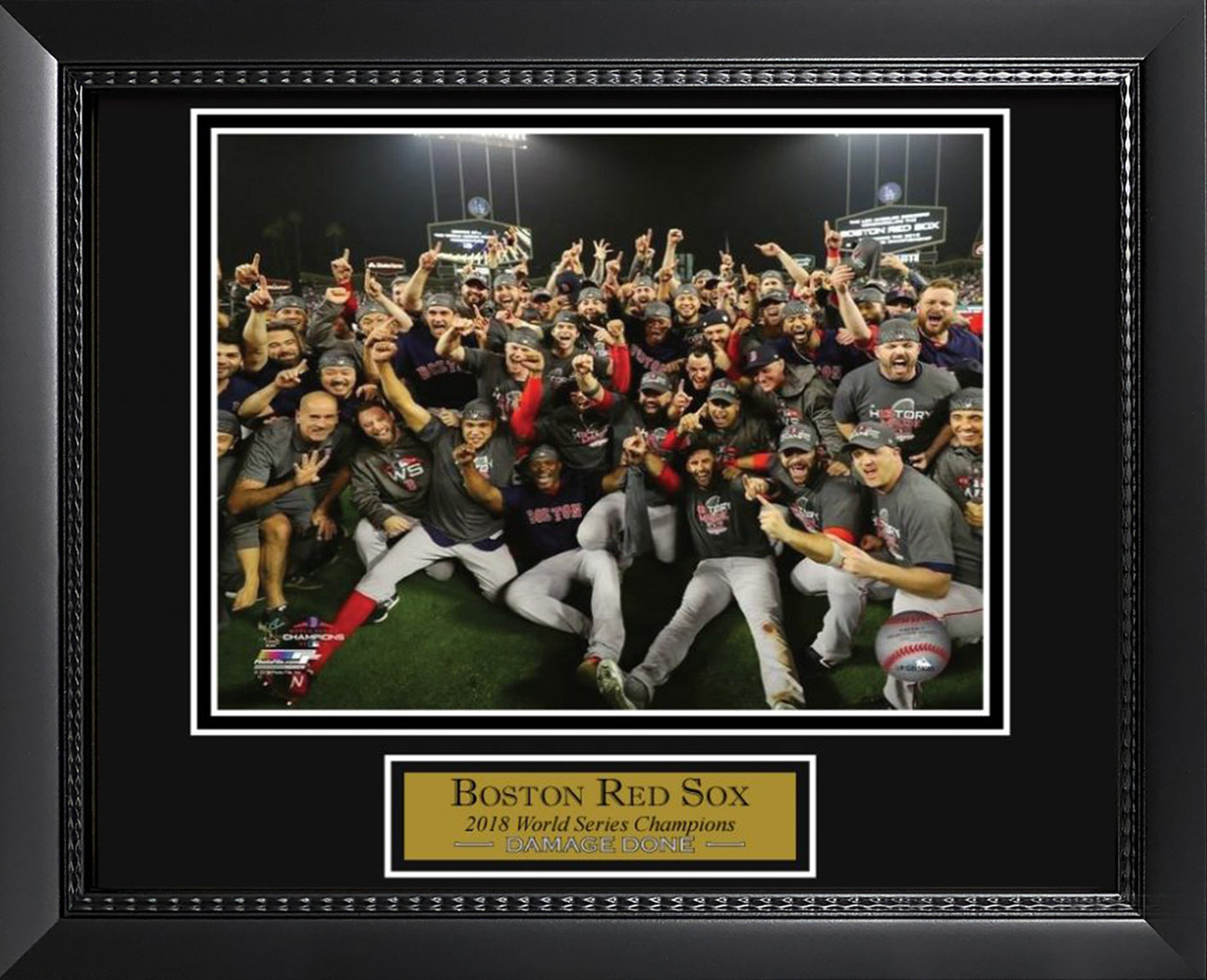 Boston Red Sox Team Photo World Series 2018 Celebrate 11x14