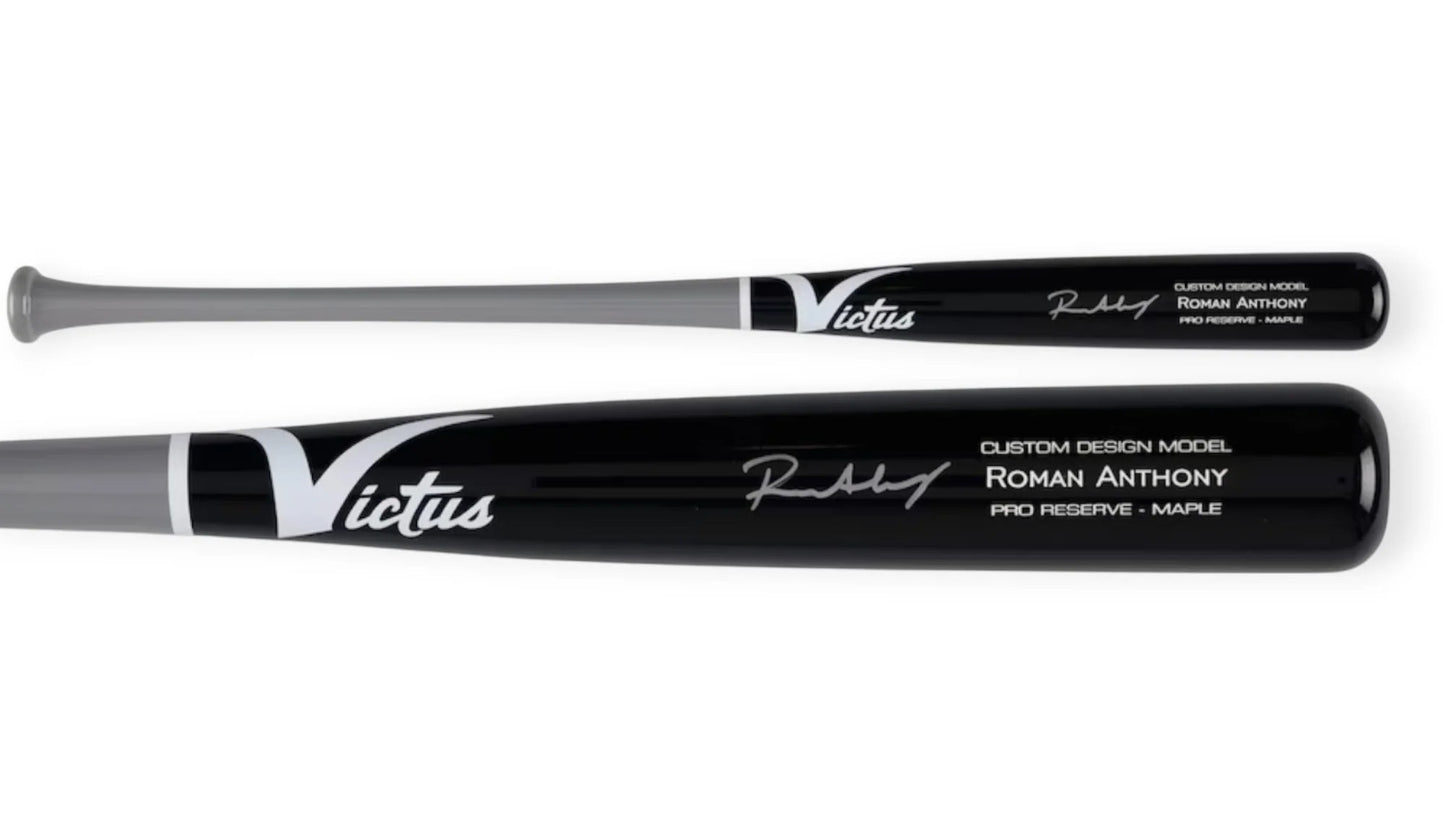 Roman Anthony Autograph Baseball Bat MLB Authentication