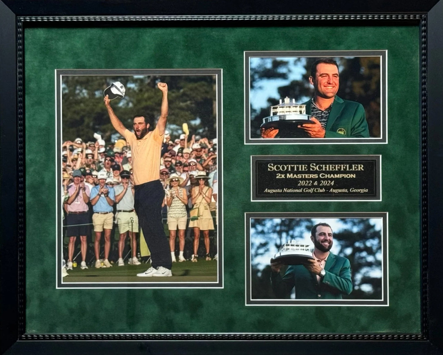 Scottie Scheffler Master Champion Collage 16x20