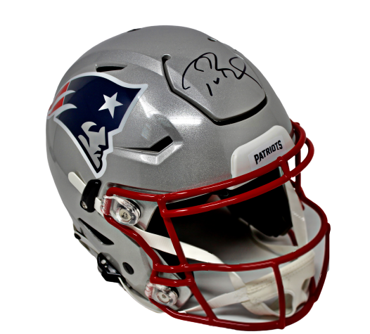 Tom Brady Autograph Helmet Authentic Flex Patriots