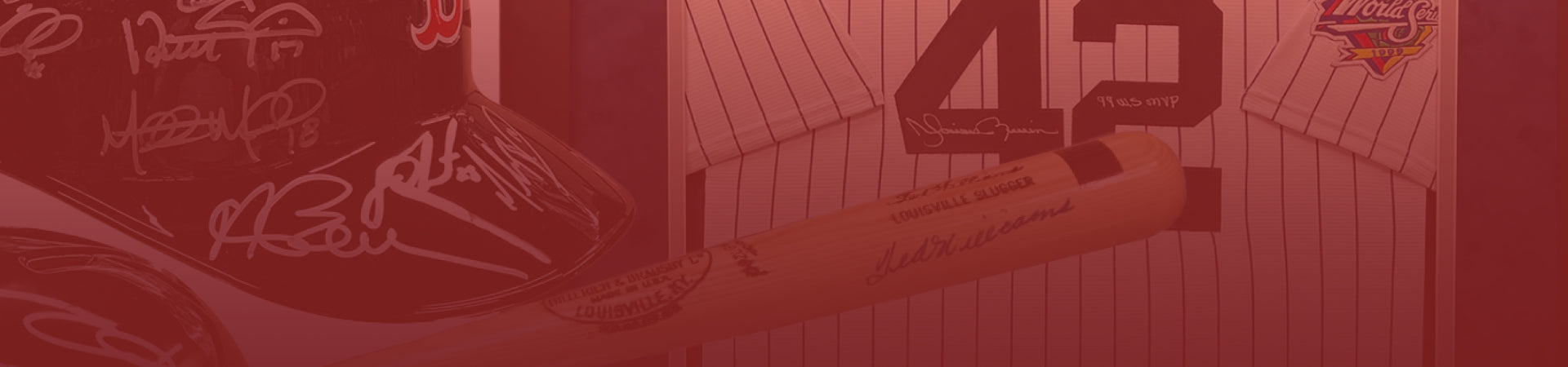 MLB Autographed Bats