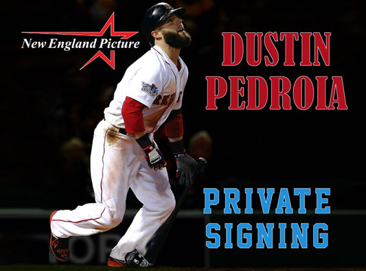 Dustin Pedroia Private Signing