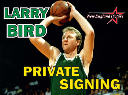 Larry Bird Private Signing