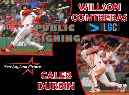 Willson Contreras & Caleb Durbin Public Signing