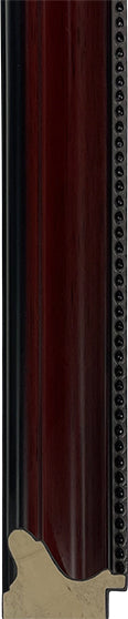 Ohio State University Diploma Frame - Officially Licensed - Cherry Finish Wood with Bead Frame with Blaze Red Suede and Silver Mats. Silver Embossed "O" Medallion and The OSU Olde English Lettering