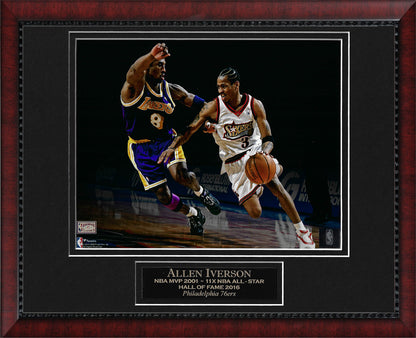 Allen Iverson Photo Dribble Vs Bryant 11x14
