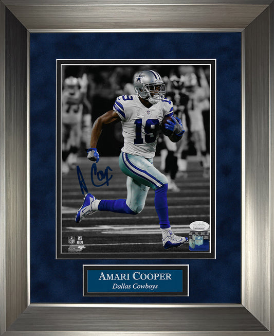 Amari Cooper Autograph Photo Run Spotlight 11x14