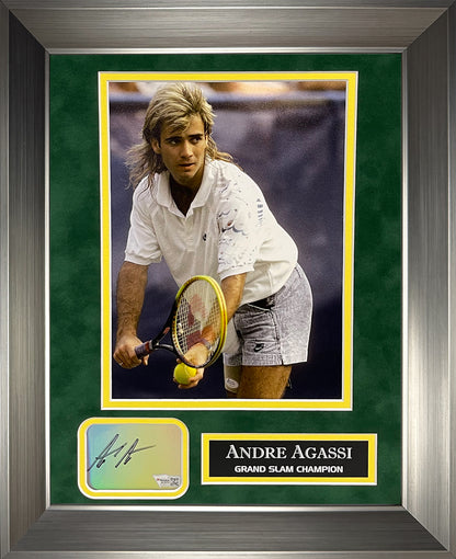 Andre Agassi Autograph Collage 11x14