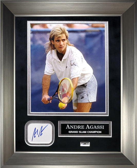 Andre Agassi Autograph Collage 11x14