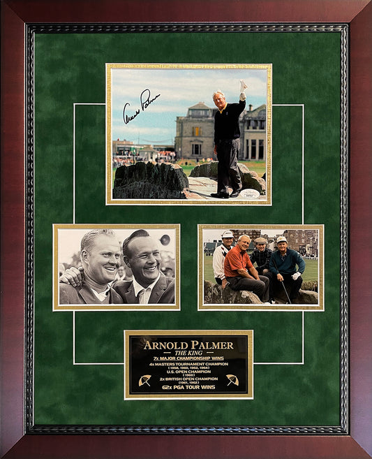 Arnold Palmer Autograph Collage 16x20