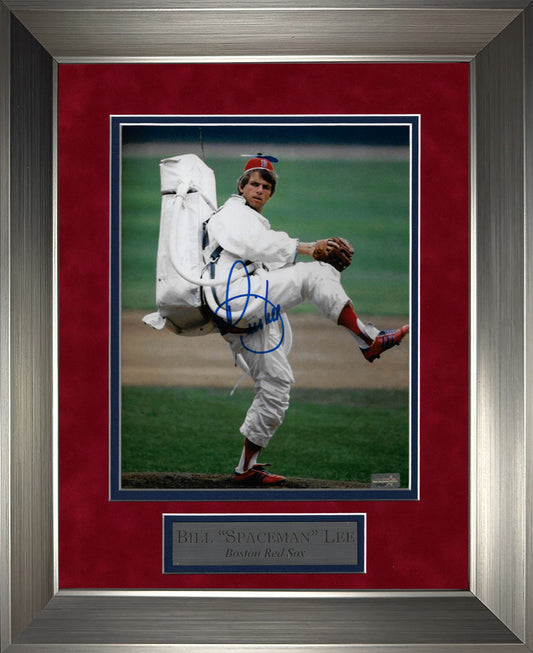 Bill Lee Autograph Photo Spaceman Suit 11x14