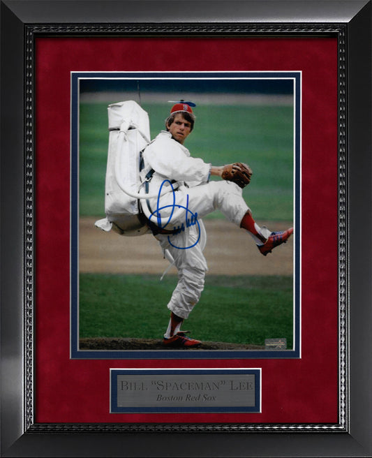 Bill Lee Autograph Photo Spaceman Suit 11x14