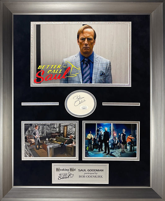 Bob Odenkirk Autograph Collage 16x20 JSA Authentication
