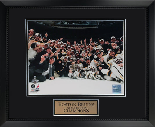 Boston Bruins Team Photo Stanley Cup 2011 Team on the ice 16x20