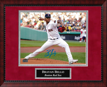 Brayan Bello Autograph Photo Pitch 11x14