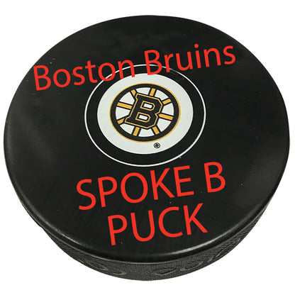 Boston Bruins Puck Spoke B