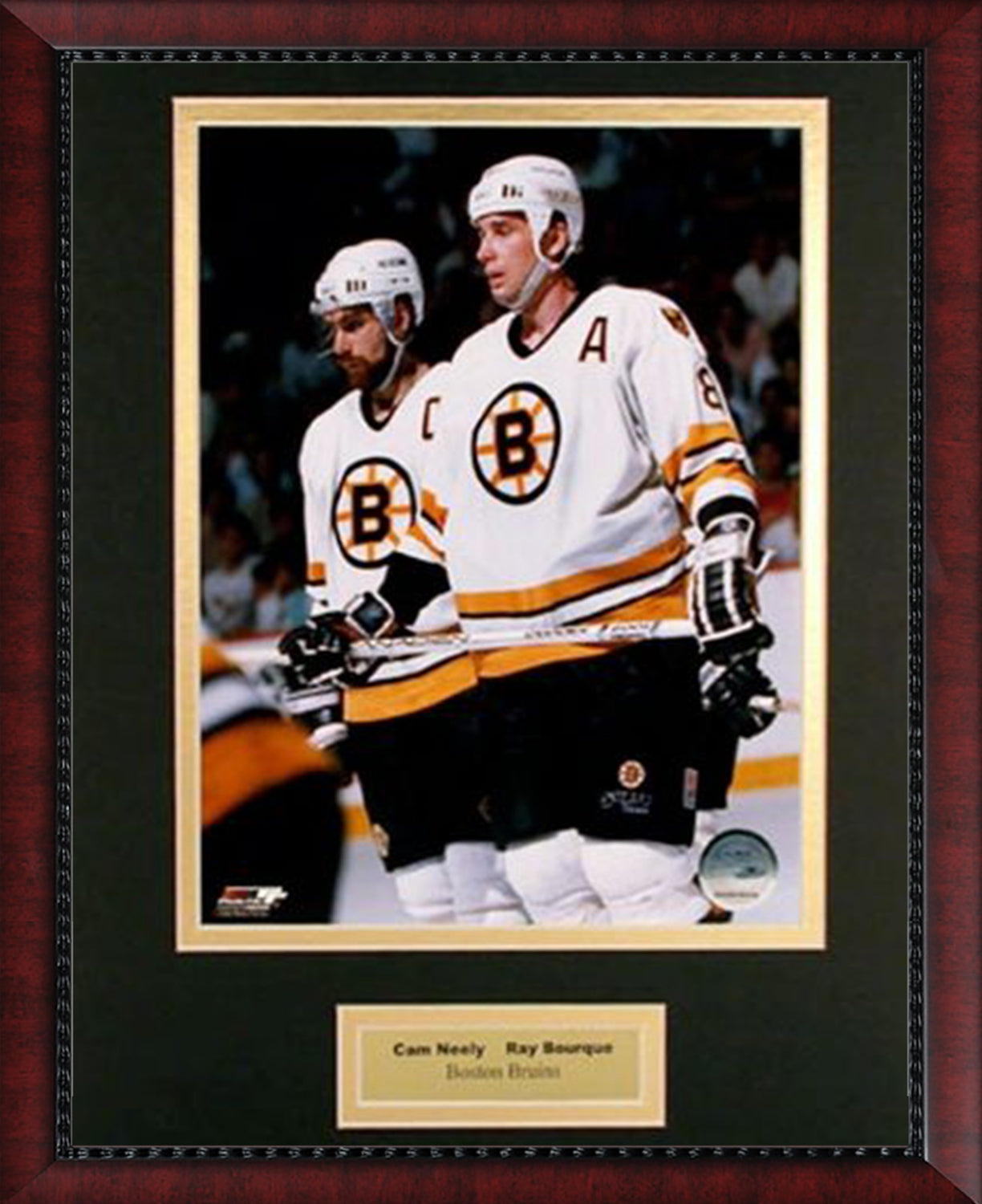 Cam Neely, Ray Bourque Photo Playoffs 11x14